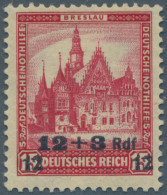 Deutsches Reich - Weimar: 1932. Nothilfe: Bauwerke (III) 12+3 Pf. Postfrisches L - Nuevos