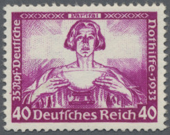 Deutsches Reich - 3. Reich: 1933, Nothilfe 40 + 35 Pf Wagner, Der Höchstwert Gut - Nuevos