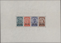 Deutsches Reich - 3. Reich: 1933, Nothilfeblock, Originalgröße, Tadellos Postfri - Unused Stamps