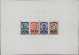 Deutsches Reich - 3. Reich: 1933, Nothilfe-Block, Ungebraucht, Gepr. Peschl BPP, - Unused Stamps