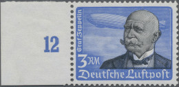 Deutsches Reich - 3. Reich: 1934 Flugpostmarke "Graf Zeppelin" 3 RM Mit Bogenran - Nuovi