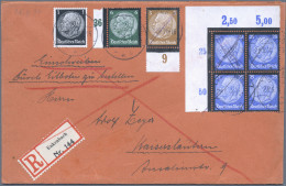 Deutsches Reich - 3. Reich: 1934, 25 Pf Hindenburg Mit Trauerrand, Der Höchstwer - Cartas & Documentos
