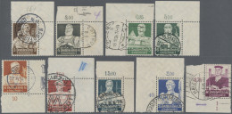 Deutsches Reich - 3. Reich: 1934, Nothilfe Stände, 3 Pf - 40 Pf, Dekorativer Und - Usati