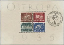 Deutsches Reich - 3. Reich: 1935, OSTROPA-Block Mit Sonderstempel "KÖNIGSBERG (P - Used Stamps