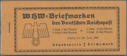 Deutsches Reich - Markenheftchen: 1939, Winterhilfswerk-Markenheftchen Mit ORANG - Markenheftchen