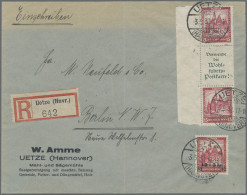 Deutsches Reich - Zusammendrucke: Nothilfe 1931, Senkrechter Zusammendruck 15 Pf - Se-Tenant