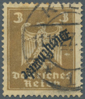 Deutsches Reich - Dienstmarken: 1924, Dienstmarke Neuer Reichsadler 3 Pf Mit Kop - Officials