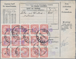 Deutsches Reich - Privatpost (Stadtpost): 1888 "Berliner Paketfahrt": Paketbegle - Correos Privados & Locales