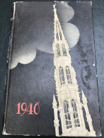 1940 Gros Calendrier Agenda Pour Les Galeries Et Grand Bazar Du Boulevard Anspach Bruxelles Commerce Théâtre ... 520p - Tamaño Grande : 1921-40