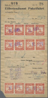 Deutsches Reich - Privatpost (Stadtpost): BERLIN: 1919, Berliner Paketfahrt, Qui - Private & Lokale Post