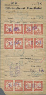 Deutsches Reich - Privatpost (Stadtpost): BERLIN: 1919, Berliner Paketfahrt, Qui - Correos Privados & Locales