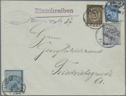 Deutsches Reich - Privatpost (Stadtpost): 1888, BERLIN/Hansa I, Packetfahrt, 3 P - Private & Local Mails