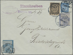 Deutsches Reich - Privatpost (Stadtpost): 1888, BERLIN/Hansa I, Packetfahrt, 3 P - Postes Privées & Locales