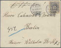 Deutsches Reich - Privatpost (Stadtpost): 1896, BERLIN/Verkehrs-Anstalt, 5 Pf. Z - Correos Privados & Locales