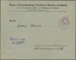 Deutsches Reich - Privatpost (Stadtpost): 1897, BERLIN/Verkehrs-Anstalt, 5 Pf. Z - Correos Privados & Locales