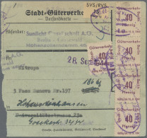 Deutsches Reich - Privatpost (Stadtpost): BERLIN: 1944, Stadt-Güter-Verkehr: Seh - Correos Privados & Locales