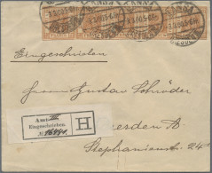 Deutsches Reich - Privatpost (Stadtpost): 1900, DRESDEN/Hansa, 3 Pf. "50 Jahre S - Postes Privées & Locales