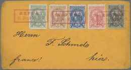 Deutsches Reich - Privatpost (Stadtpost): ERFURT: 1890 Mitteldeutsches Bundessch - Private & Local Mails