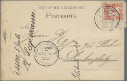 Deutsches Reich - Privatpost (Stadtpost): 1897 "Essen - Privatpost COURIER": 'Kr - Posta Privata & Locale