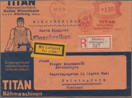 Deutsches Reich - Stempel: 1928, 110 Pfg.-Freistempler Auf Vordruck-Firmenumschl - Frankeermachines (EMA)