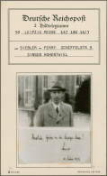 Deutsches Reich - Besonderheiten: 1939, BILDTELEGRAMM, Telegramm Der Deutschen R - Otros & Sin Clasificación