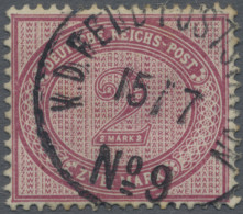 Deutsche Post In China - Vorläufer: 2 Mk. Rötlichkarmin, Mit Stempel K.D. FELD-P - Cina (uffici)