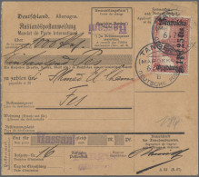 Deutsche Post In Marokko: 1911, Deutsches Reich, KK-Aufdruck, 1.25 P. Auf 1 Mk., - Maroc (bureaux)