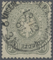 Deutsche Post In Der Türkei - Vorläufer: PFENNIG, 50 Pfg., Stempel CONSTANTINOPE - Turkey (offices)