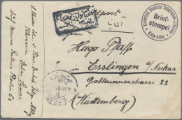 Militärmission: 1916, FP-Brief Eines Dt. Dolmetschers Mit Stempel SIVAS (= Zentr - Turkey (offices)