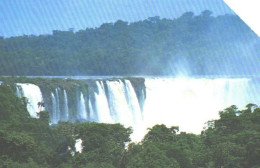 Argentina:Used Phonecard, Telecom Argentina, 100 Pulses, Waterfall - Argentina