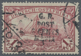 Deutsch-Ostafrika - Britische Besetzung (Mafia): 1915: Deutsch-Ostafrika 1 R. Ro - Africa Orientale Tedesca