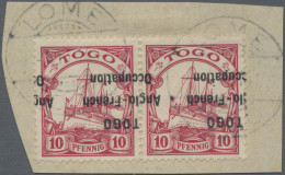 Deutsche Kolonien - Togo - Britische Besetzung: 1914, 10 Pfg. "TOGO Anglo-French - Togo