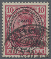 Deutsche Abstimmungsgebiete: Allenstein: 1920 Germania 10 Pf. Mit Ovalem Aufdruc - Other & Unclassified