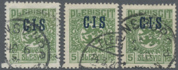 Deutsche Abstimmungsgebiete: Schleswig - Dienstmarken: 1920,5 Pf Dunkelolivgrün - Sonstige & Ohne Zuordnung