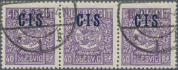 Deutsche Abstimmungsgebiete: Schleswig - Dienstmarken: 1920, 40 Pf Violett Mit D - Autres & Non Classés