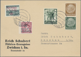 Sudetenland - Karlsbad: 1938, Freimarke "Thomáš Garrigue Masaryk", 1 Kč Rosalila - Région Des Sudètes