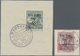 Sudetenland - Rumburg: 1938, Sondermarken: 50 H Und 1 Kc Masaryk Mit Kind Und Au - Sudetenland