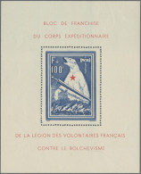 Dt. Besetzung II WK - Frankreich - Privatausgaben: Legionärsmarken: 1941, Eisbär - Ocupación 1938 – 45