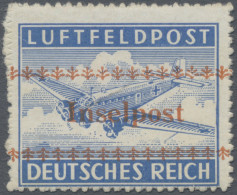 Feldpostmarken: 1944, Inselpost KRETA, Durchstochen, Ungebraucht (Falzspur), Sig - Other & Unclassified