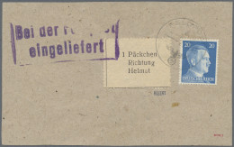 Feldpostmarken: KRIM, 1943, Zulassungsmarke Mit Obligatorischer Zusatzfrankatur - Other & Unclassified