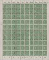 Alliierte Besetzung - Gemeinschaftsausgaben: 1946, 15 Pf Ziffer Grün, P OR Dgz I - Sonstige & Ohne Zuordnung