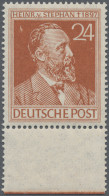 Alliierte Besetzung - Gemeinschaftsausgaben: 1947, 24 Pf Stephan, Tadellos Postf - Other & Unclassified