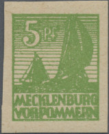 Sowjetische Zone - Mecklenburg-Vorpommern: 1946, Freimarke Sog. "Abschiedsausgab - Andere & Zonder Classificatie