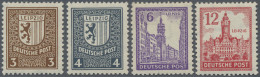 Sowjetische Zone - West-Sachsen: 1946, 3 Pf. - 12 Pf Abschiedsserie Mit Wasserze - Sonstige & Ohne Zuordnung