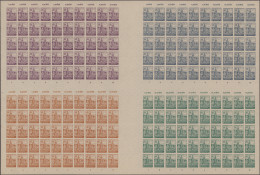 Sowjetische Zone - West-Sachsen: 1946, 6+14 Pfg Bis 84+66 Pfg, Leipziger Messe I - Altri & Non Classificati