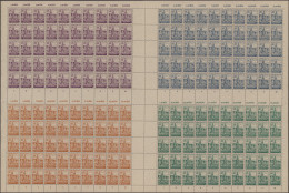 Sowjetische Zone - West-Sachsen: 1946, 6+14 Pfg Bis 84+66 Pfg, Leipziger Messe I - Andere & Zonder Classificatie