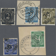 Sowjetische Zone - Bezirkshandstempel - VII - Bez. 36 (Potsdam): 1948, 1. Kontro - Other & Unclassified