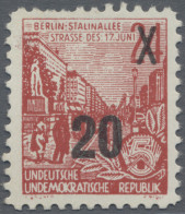 DDR - Propagandafälschungen: 20 Auf 24 Pf, Propagandafälschung Von MiNr. 439 Mit - Sonstige & Ohne Zuordnung