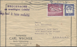 Berlin: 1962, 3 DM Kongresshalle In Seltener MiF Mit 1 DM Bedeutende Deutsche Au - Nuovi