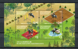 Hong Kong - Block Nr. 190 - "Olympische Sommerspiele Peking" ** / MNH (aus Dem Jahr 2008) - Blokken & Velletjes